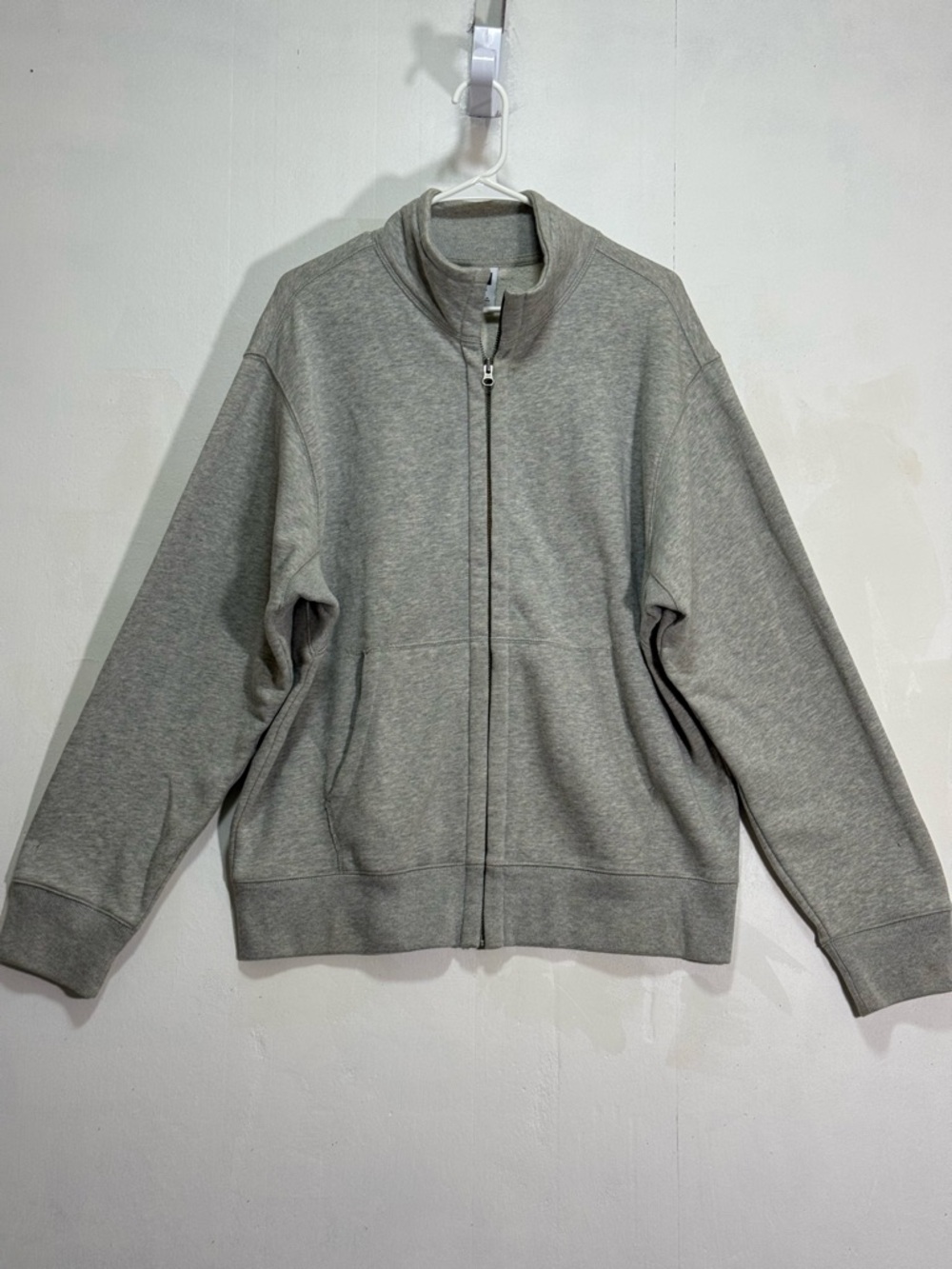 VTG GAP Gray Full-Zip Sweatshirt Jacket Men’s Sz XL